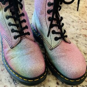 Dr. Martens Pascal Rainbow Glitter Size US8